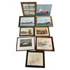 Image 1 : Framed Prints and Pictures of Ships (x9)