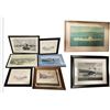 Image 1 : Group - Framed vintage nautical pictures and prints (x9)