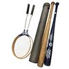 Image 2 : Group - Vintage sports equipment including badminton racquets, baseball gloves & bats, etc.