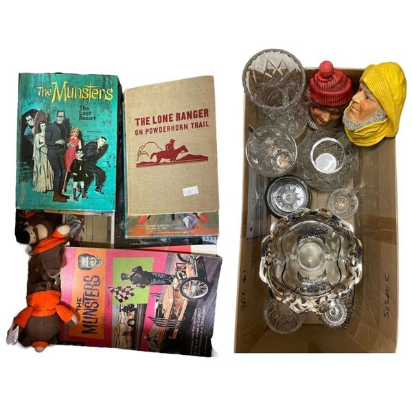 Group - Misc. including comics, toys, glass, books, etc.