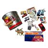Image 1 : Group - Misc. toys, Coca-Cola bucket, puzzle, World Industries skateboard toy, vintage syrup contain