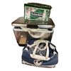 Image 1 : Group -Vintage DIR duffle bag, stainless cooler, beer towels, Heineken soft cooler, etc.