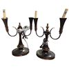Image 1 : 2 pc - Vintage electric candelabras