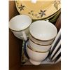 Image 2 : Lot of vintage kitchen ware including plates, mugs, etc.