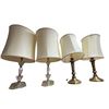 Image 1 : 4 pc - Vintage table lamps w/ lamp shades