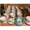 Image 3 : Large lot of China including Foley, Luxeford, Elizabethan, Johnson Bro's, etc.