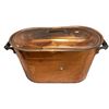 Image 1 : Large metal fireplace box containing fire starters