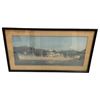 Image 4 : 4 pc - Framed prints of ships