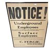 Image 2 : 3 pc - Vintage "Rules of Conduct" from the Drummond Coilery, Employee Conduct Rules from 1903 & Engi