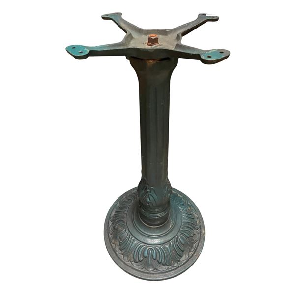 Vintage cast iron table base