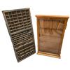 Image 2 : Group - Vintage artwork & wall display cabinets