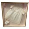 Image 2 : Shadowbox framed vintage baby clothes