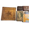 Image 3 : Collection of vintage wooden jewelry boxes & cigar boxes