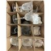 Image 3 : Boxes of etched glassware