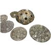 Image 2 : 6 pc - Glass and ceramic flower frogs