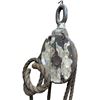 Image 1 : Vintage rope and wooden pully rigging equipment