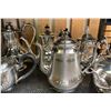 Image 3 : 9x Vintage Plated Teapots