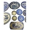 Image 3 : 8x Vintage Blue/White Chinaware: Woods, Liberty Blue, & More