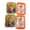 Image 2 : 6x Vintage Coca-Cola Trays