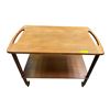 Image 1 : Mid Century Modern Teak Rolling Cart