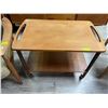 Image 2 : Mid Century Modern Teak Rolling Cart