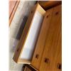 Image 2 : Mid Century Modern Teak 5 Drawer Highboy Dresser