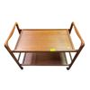 Image 1 : Mid Century Modern Teak Rolling Cart