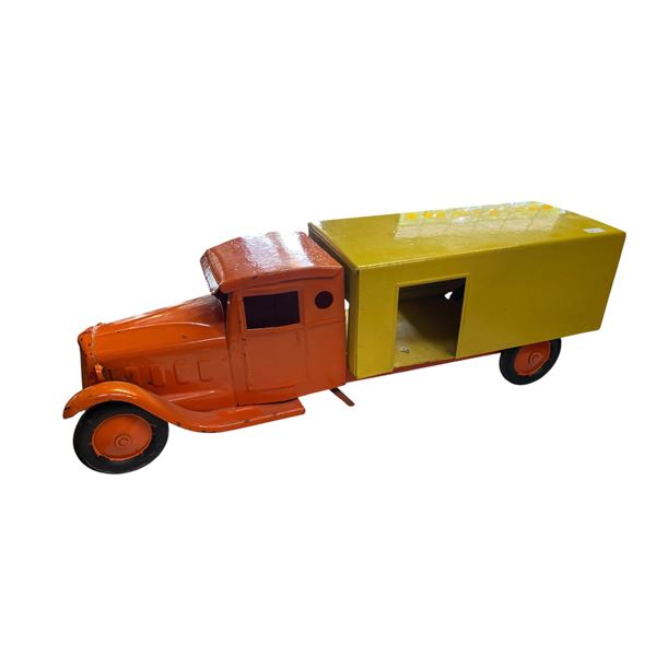 Vintage Playboy Ice Cram Co. Pressed Steel Toy Truck