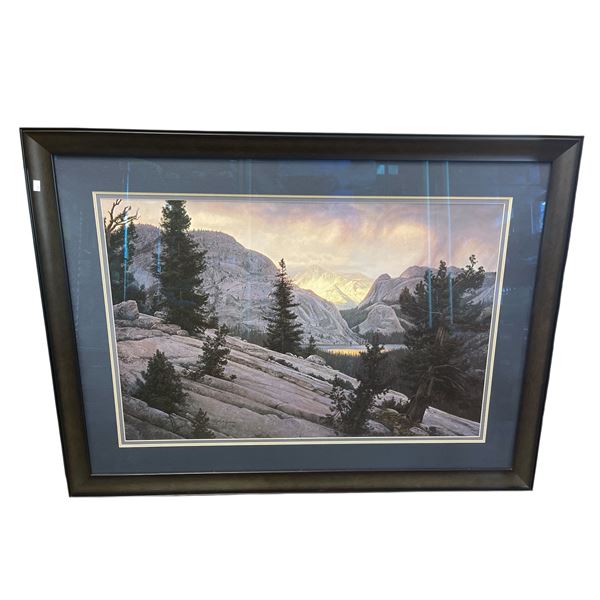 1992 Stephen Lyman Signed L.E.P. "Lake Of The Shining Rocks"