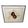 Image 1 : 1986 Paul Ygartua First Nations Artist Signed L.E.P. "North West Heritage"