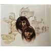 Image 2 : 1986 Paul Ygartua First Nations Artist Signed L.E.P. "North West Heritage"