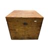 Image 1 : Antique Double Handled Wooden Lock Box