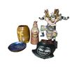 Image 1 : Vintage Variety: Pottery Art (Figurines, Vase, First Nation Plate, & More