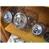 Image 2 : 3x Vintage Lidded Table Top Jars