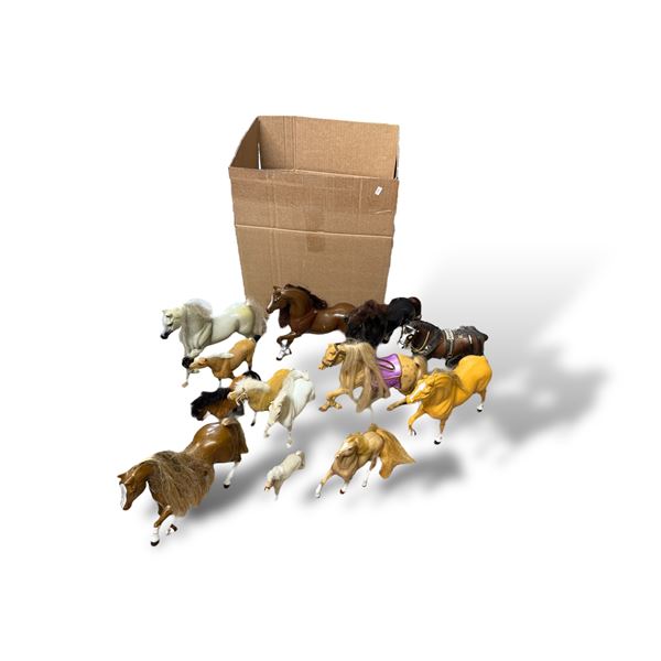Collection Of Horse Toys