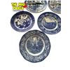 Image 2 : Vintage Blue/White Plates: Liberty Blue, Staffordshire, & More