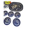 Image 2 : Vintage Blue/White Plates: Adderley, Booths, & More