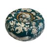 Image 1 : Vintage Asian Lidded Butterfly/Floral Motif Vase