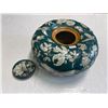 Image 2 : Vintage Asian Lidded Butterfly/Floral Motif Vase
