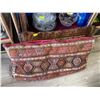 Image 2 : 2 Persian Carpet Floor Cushions with Solid Colour Backing