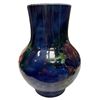 Image 2 : Vintage Blue Moorcroft Floral Vase