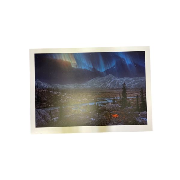 Stephen Lyman "Midnight Fire" Ltd. Edition Print in Folio