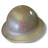 Image 1 : Canadian Military Fire Brigade Brodie Helmet with Liner
