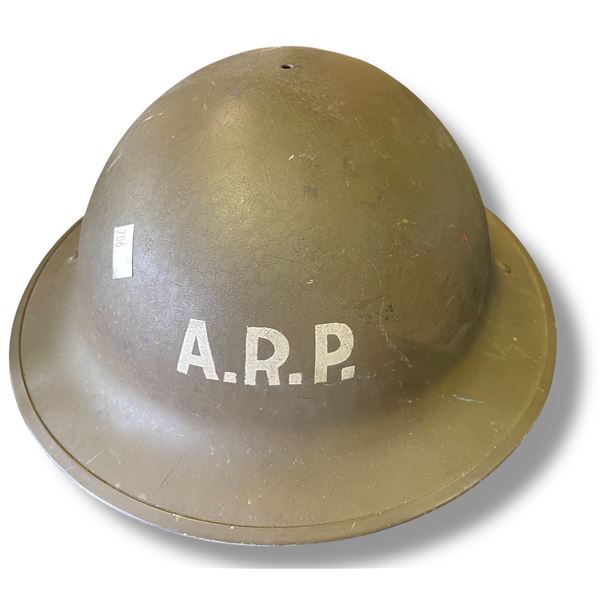 Canadian A.R.P.  Brodie Helmet