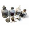 Image 1 : 4 Vintage Ship Signal Lanterns