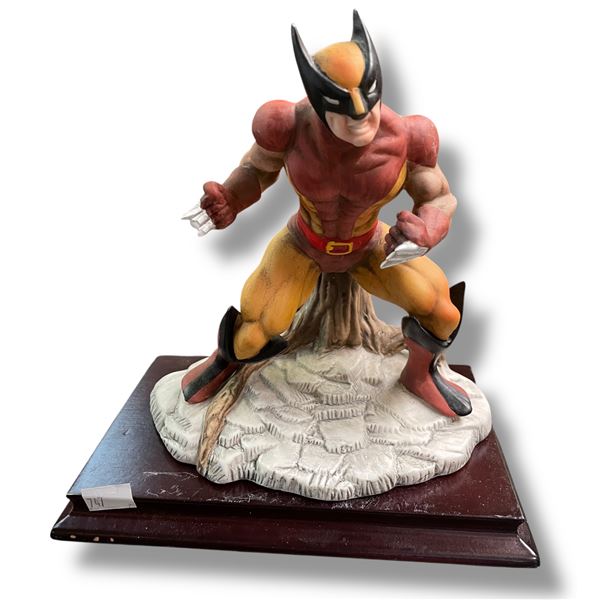 1989 Ceramic Wolverine Statue by Marvel - 2 Damaged Claws