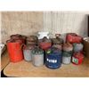 Image 1 : Large Collection Of Vintage Cans: Gas, Water, Cream