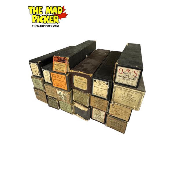 Assorted Antique Piano Music Scrolls