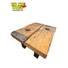 Image 2 : Antique Coffee Table Made Of Salvaged Wood From Ship