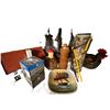 Image 2 : Vintage Variety (Mostly Nautical Related) : Model Ship, Framed Art, Irons, Spoons, & More